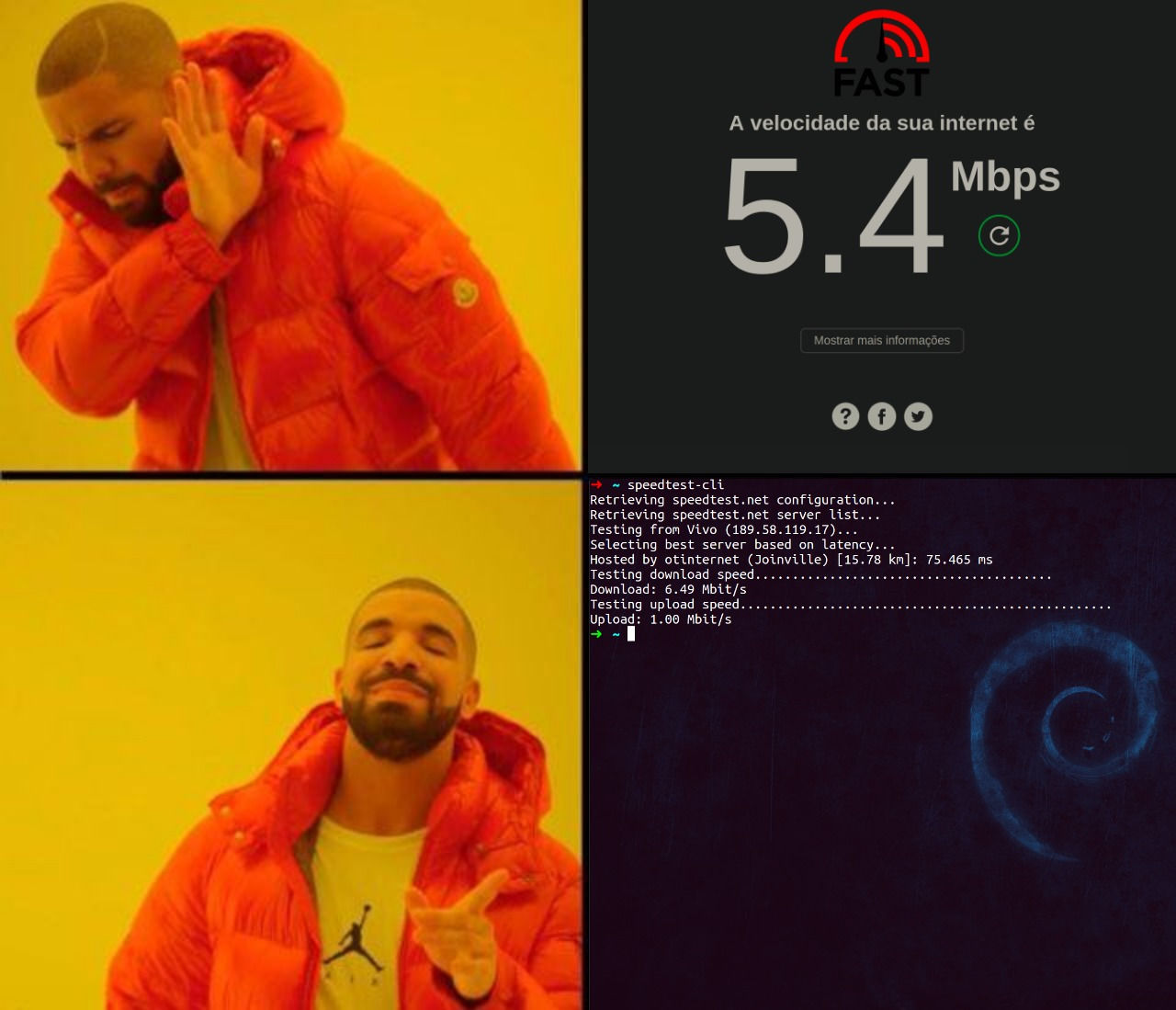 Speedtest meme